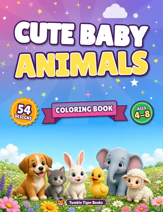 Baby Animals Coloring Pages