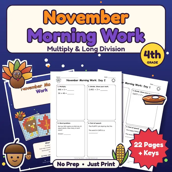 November Morning Work, 4th preview